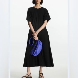 COS Black Dress Pockets Small